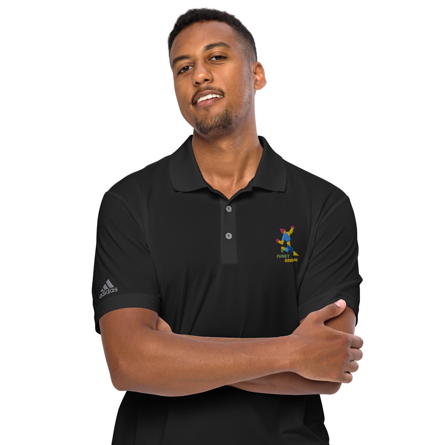 Funky General adidas performance polo shirt