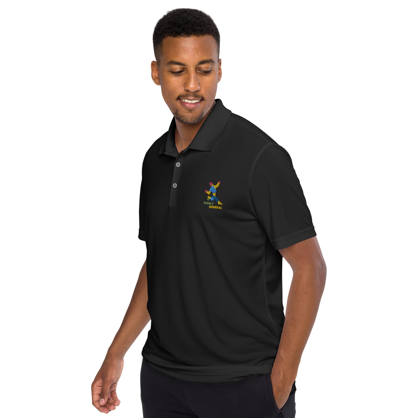 Funky General adidas performance polo shirt