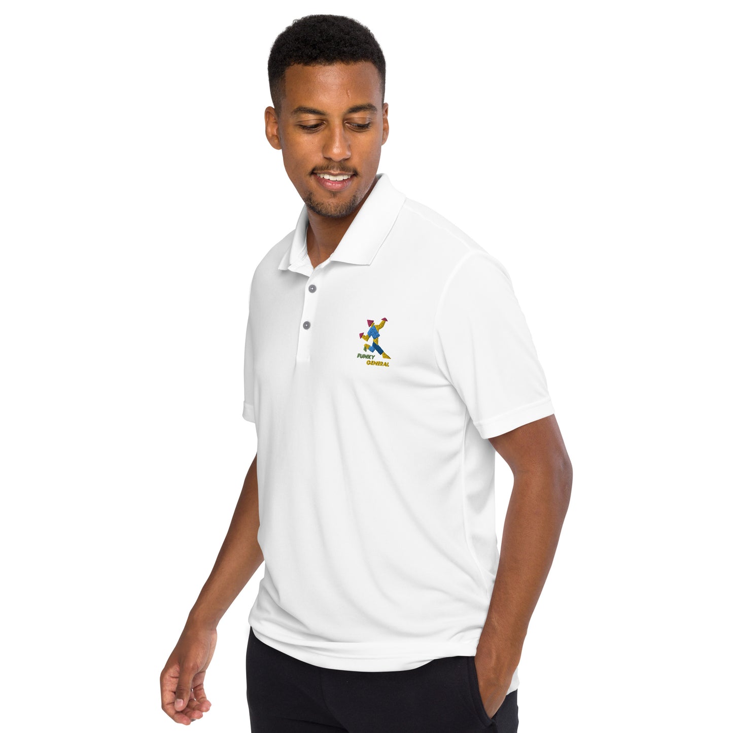 Funky General adidas performance polo shirt