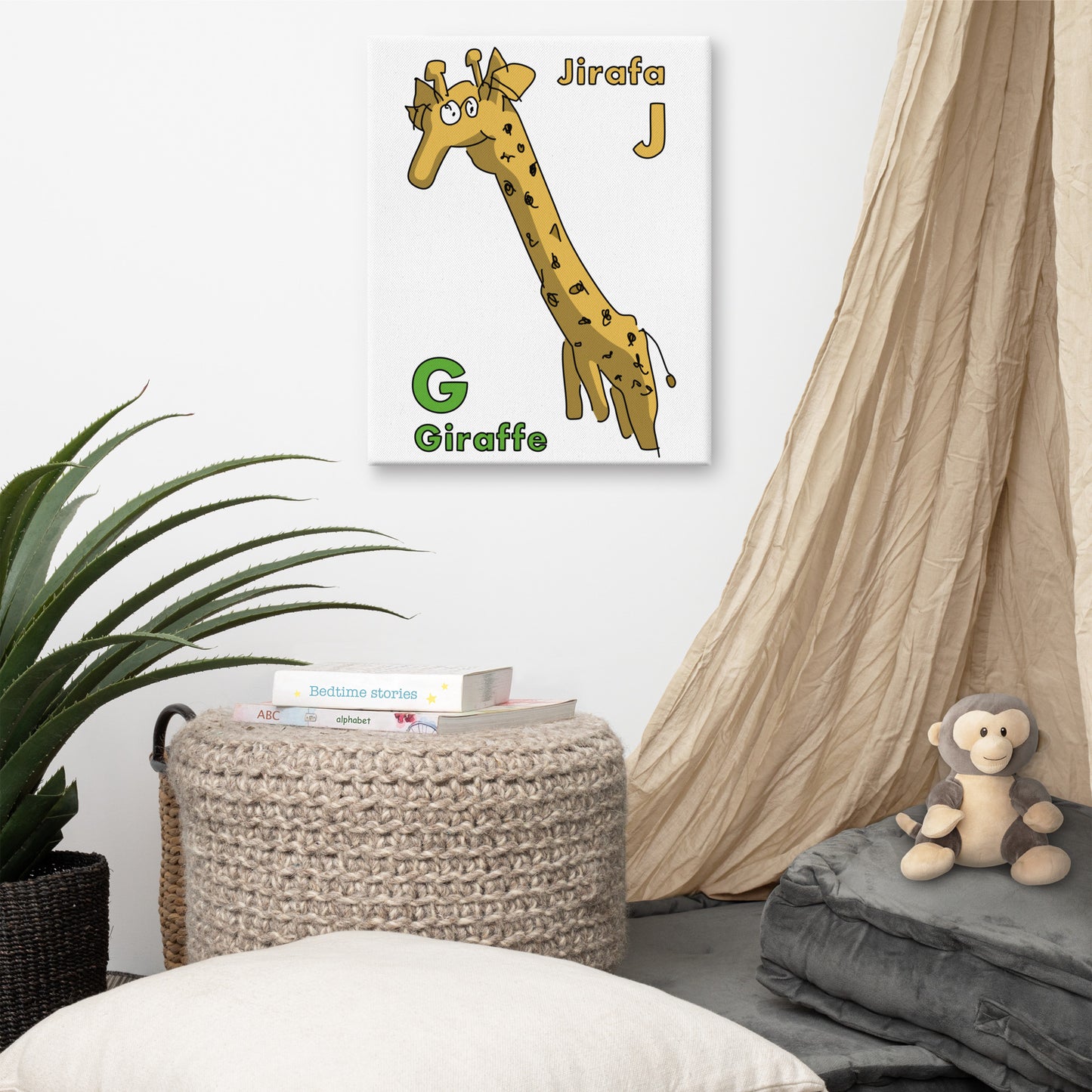 Giraffe Canvas