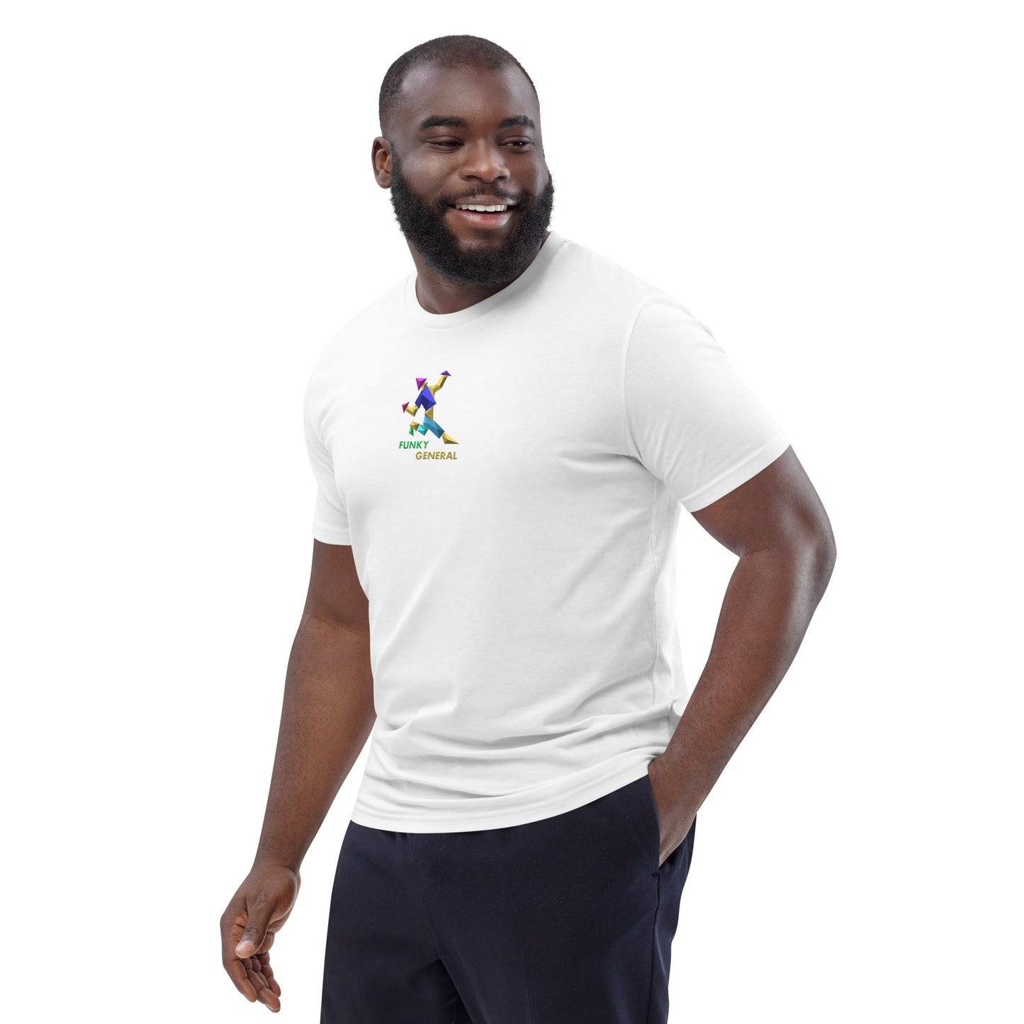Funky General Unisex organic cotton t-shirt