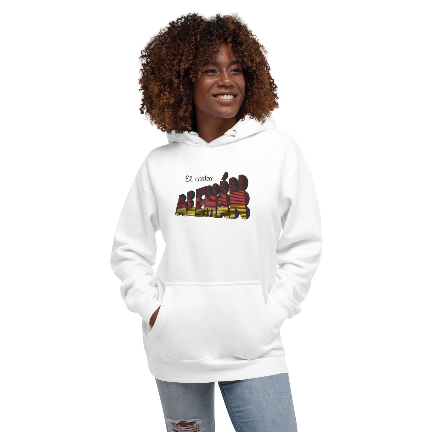 El Castor Alemán Unisex Hoodie
