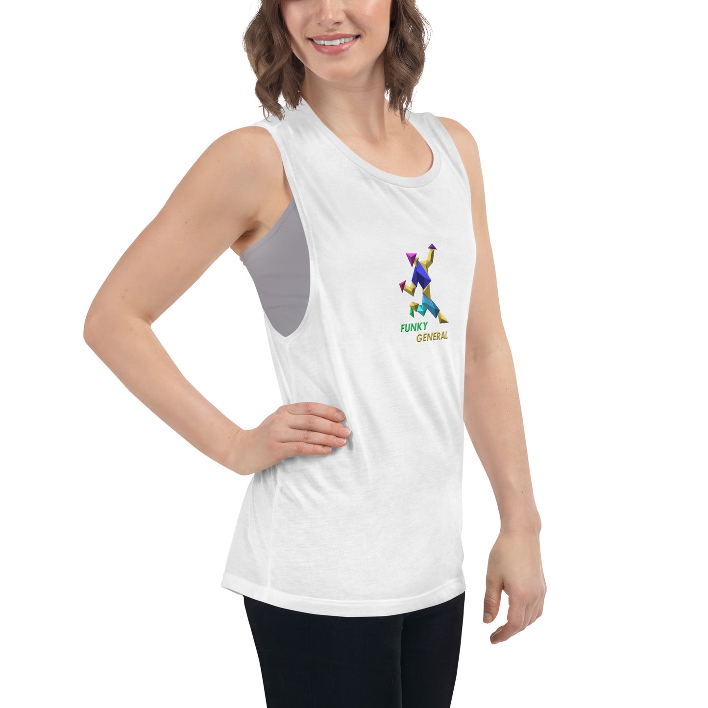 Funky General Ladies’ Muscle Tank