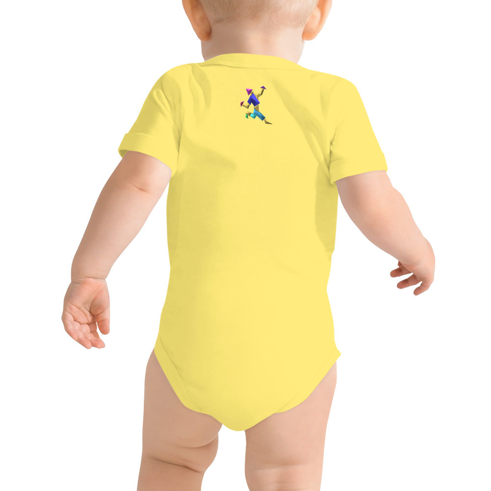 Mojo Todo Baby Short Sleeve One Piece Yellow