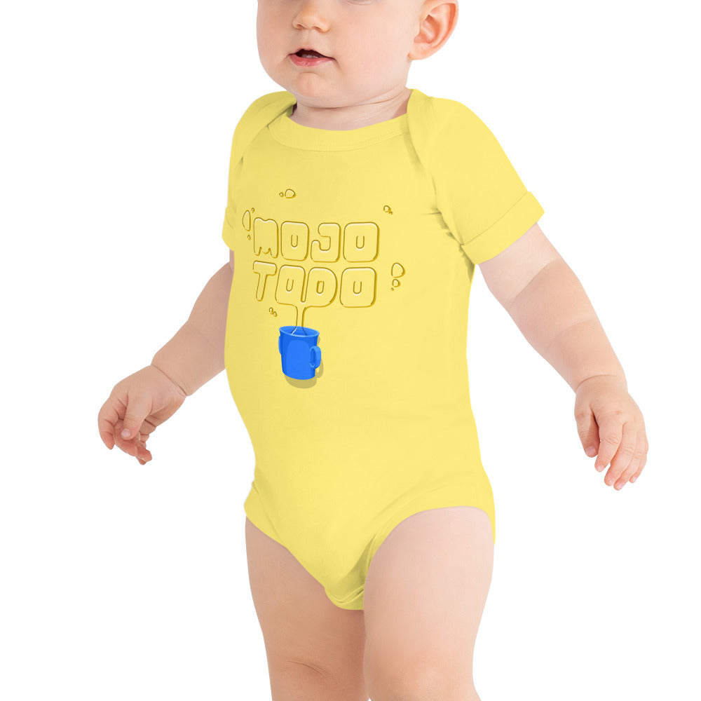 Mojo Todo Baby Short Sleeve One Piece Yellow