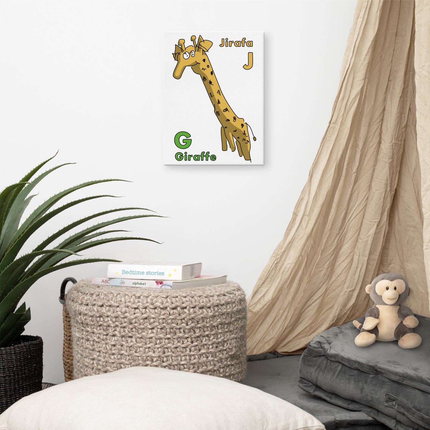 Giraffe Canvas