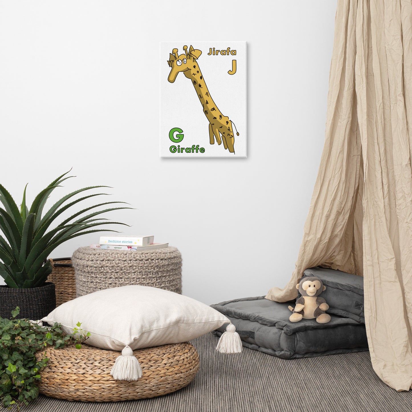 Giraffe Canvas