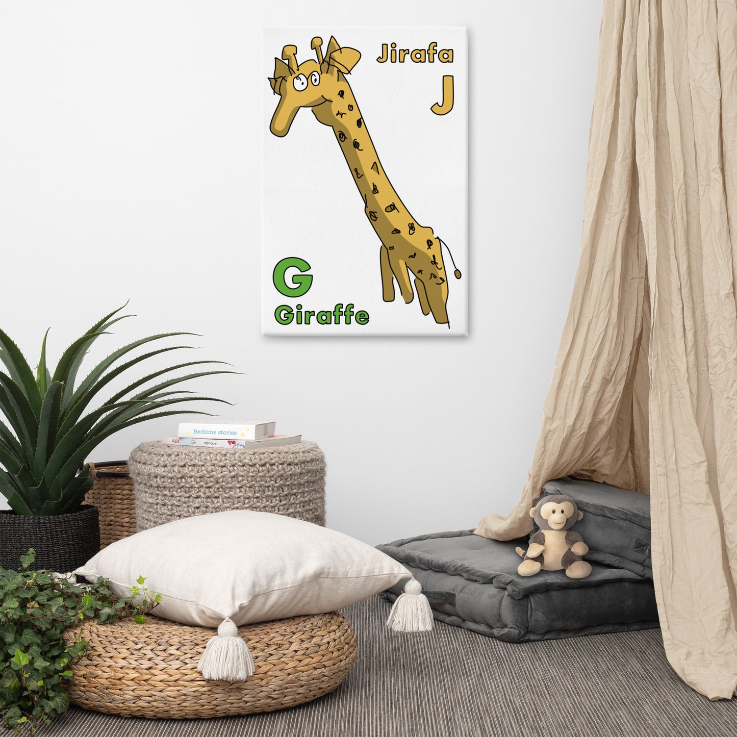 Giraffe Canvas