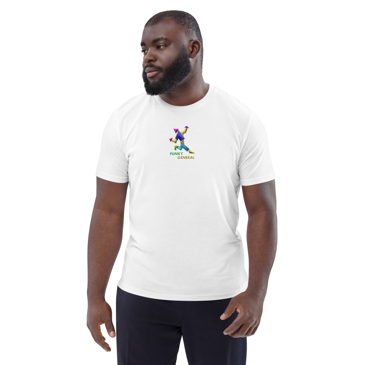 Funky General Unisex organic cotton t-shirt