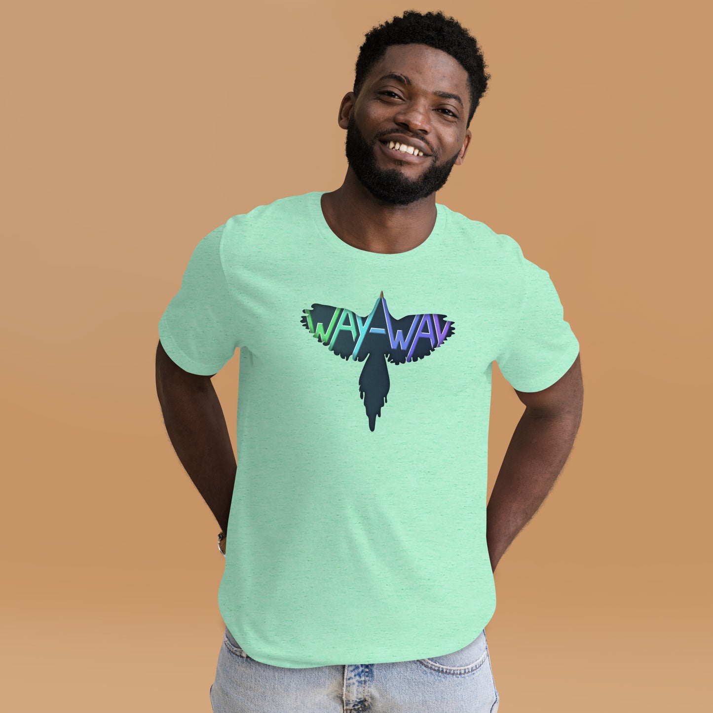 Way-Way Bird Unisex t-shirt