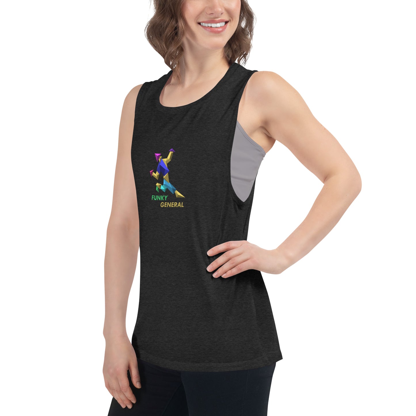 Funky General Ladies’ Muscle Tank