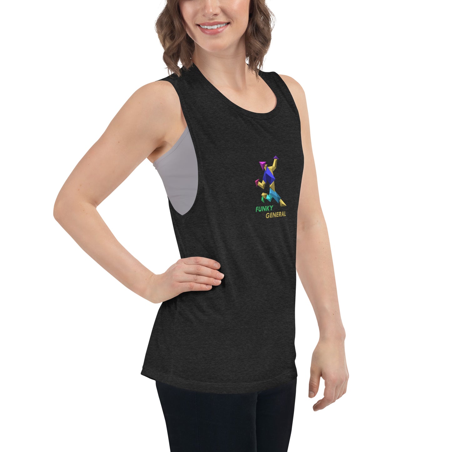 Funky General Ladies’ Muscle Tank