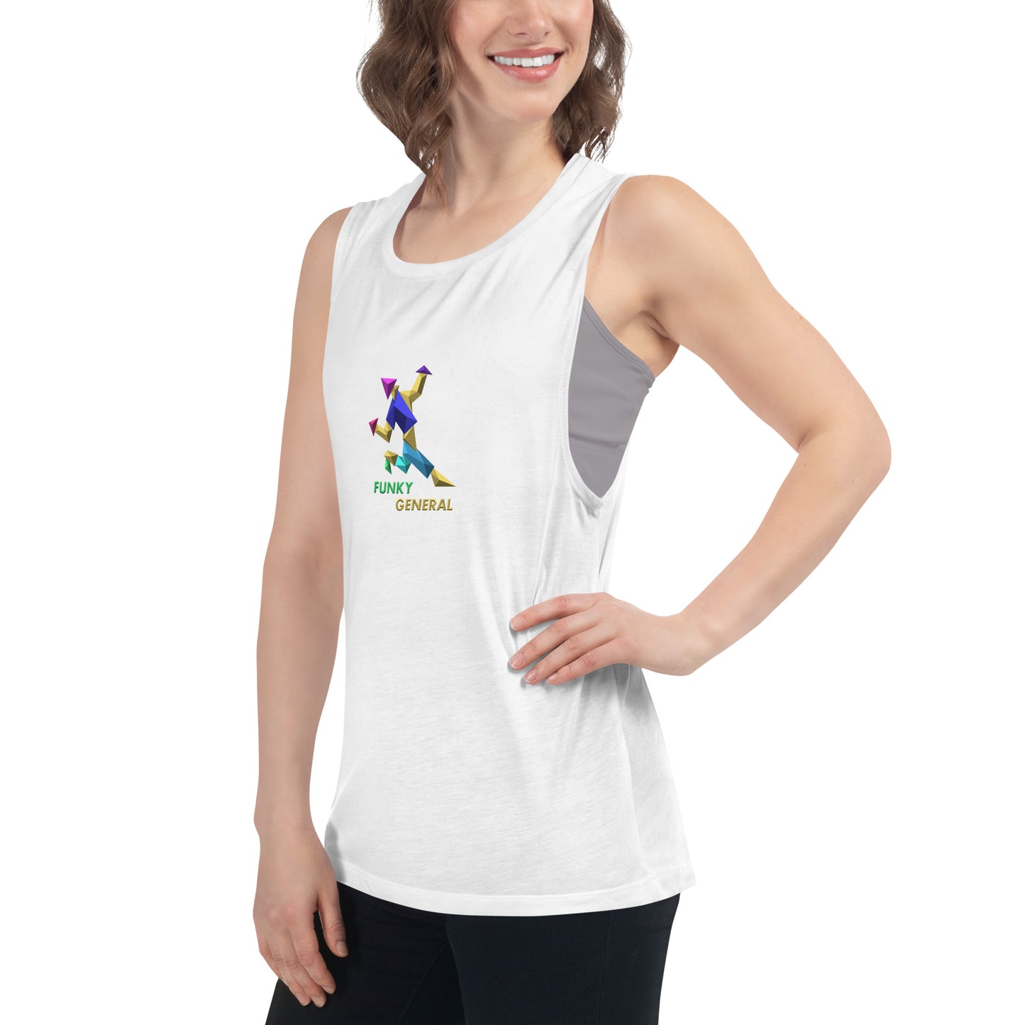 Funky General Ladies’ Muscle Tank